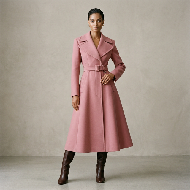 Rose Coat Dress